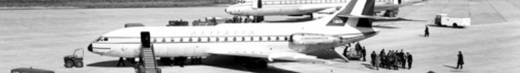 sbarco passeggeri a FCO 1961