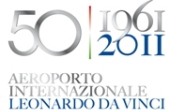 Logo Leonardo da Vinci - Cinquantenario