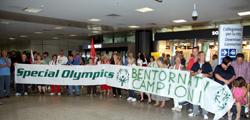 Striscione Special Olympics