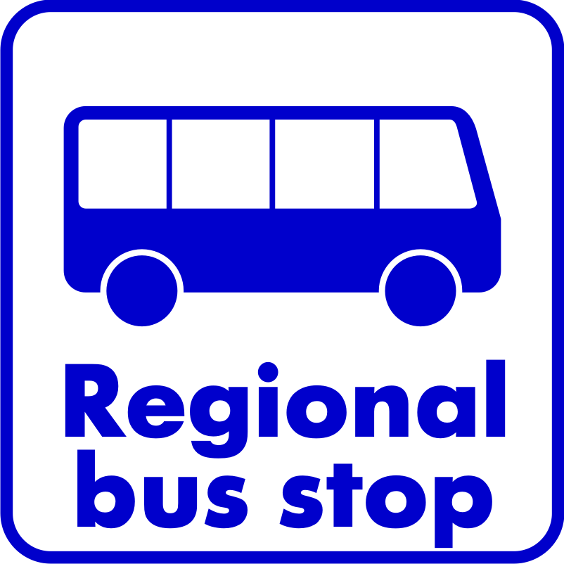 Regional bus stop