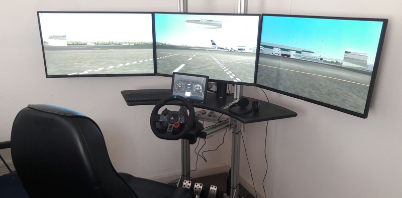Immagine simulatore di guida ADR