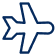 Transit and stopover icon