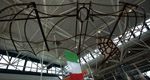 Le macchine del volo di Leonardo da Vinci al Terminal 1 dell aeroporto Leonardo da Vinci